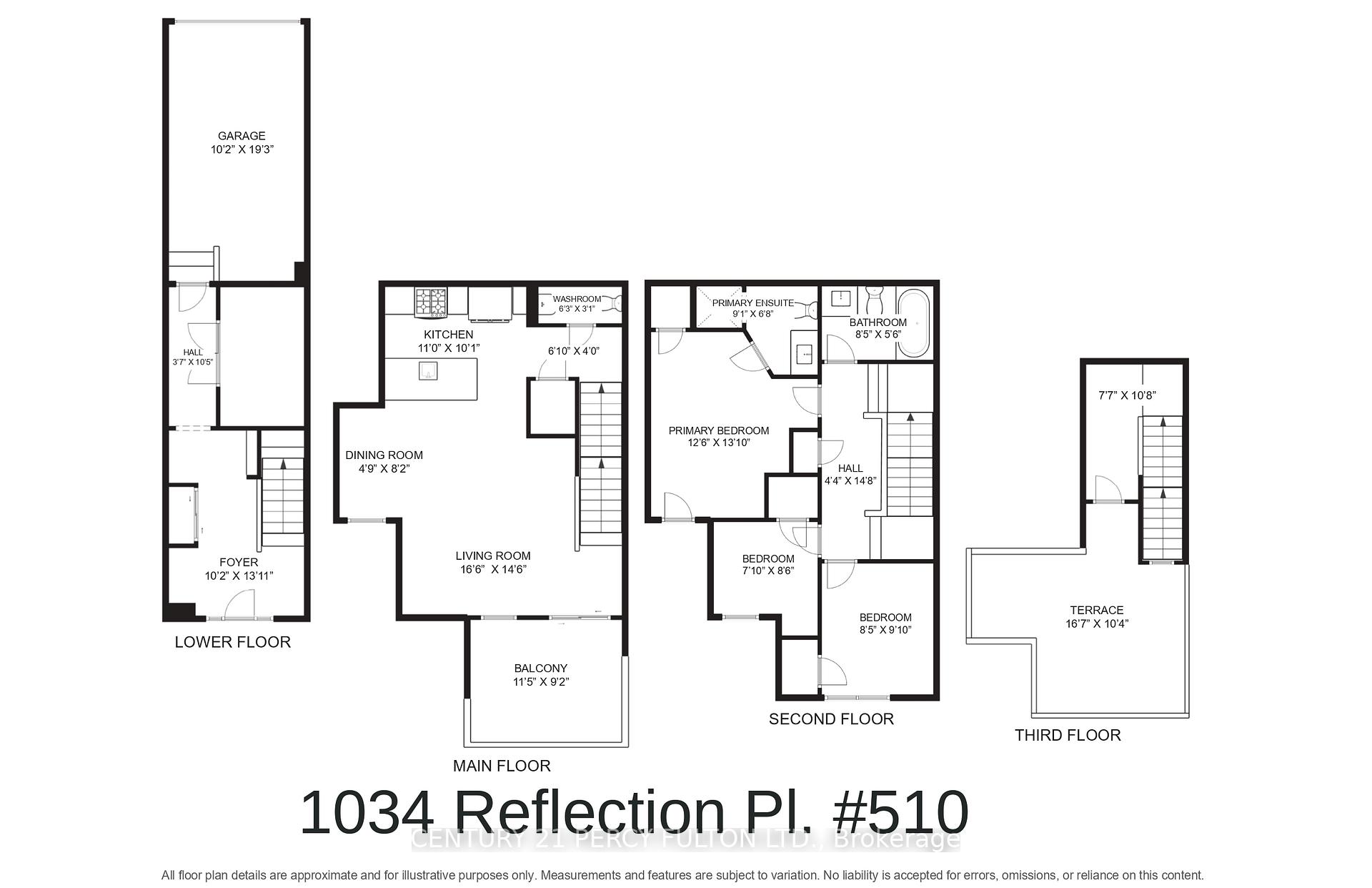 Photo 13 of Unit 510, 1034 Reflection Place, Pickering, Rural Pickering — HOMEH