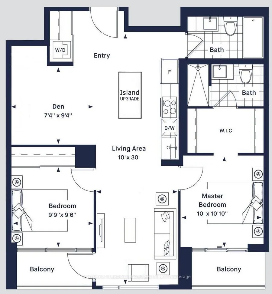 Photo 3 of Unit 804, 840 St Clair Avenue W, Toronto, Oakwood Village — HOMEH
