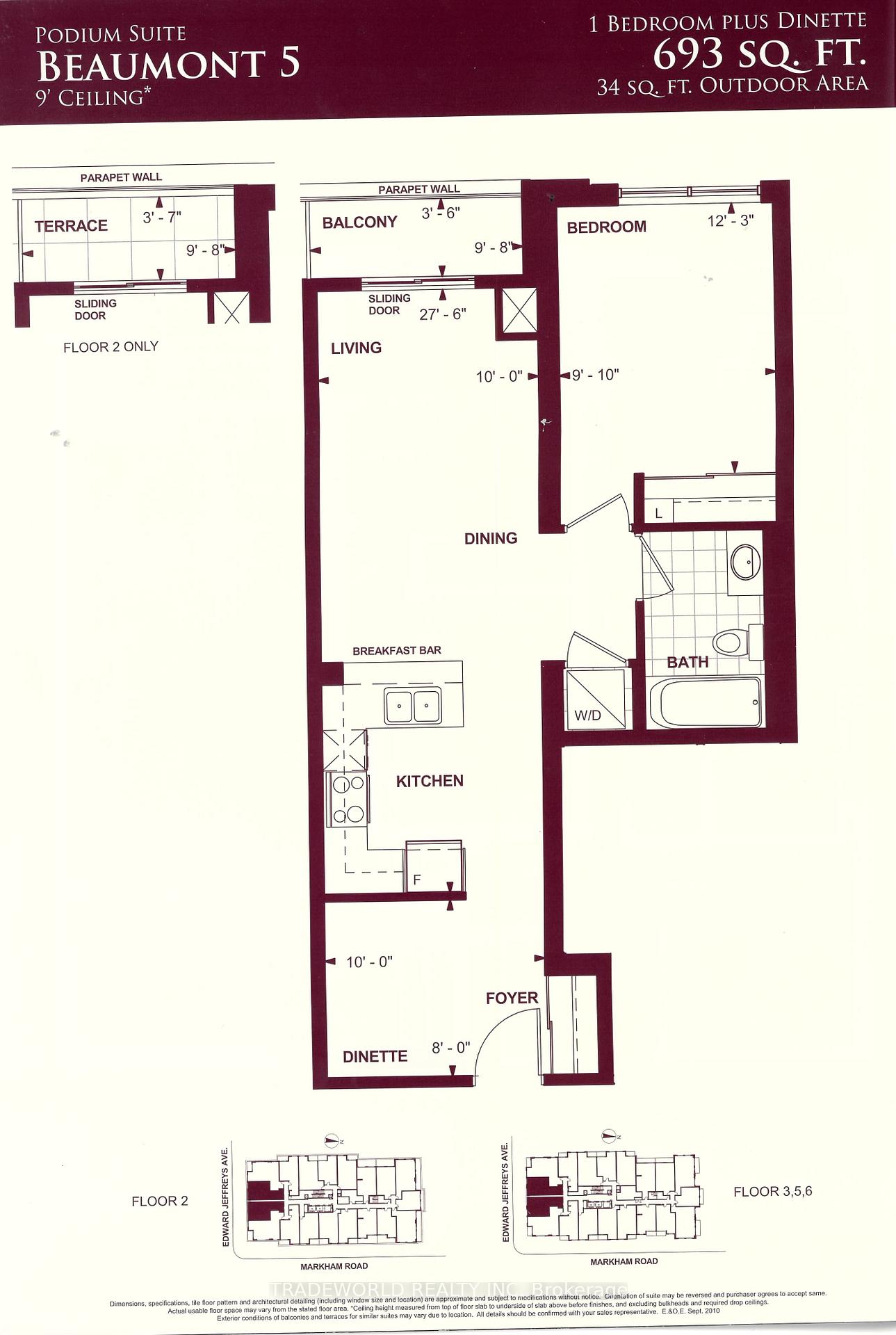 Photo 14 of Unit 606, 9500 Markham Road, Markham, Wismer — HOMEH