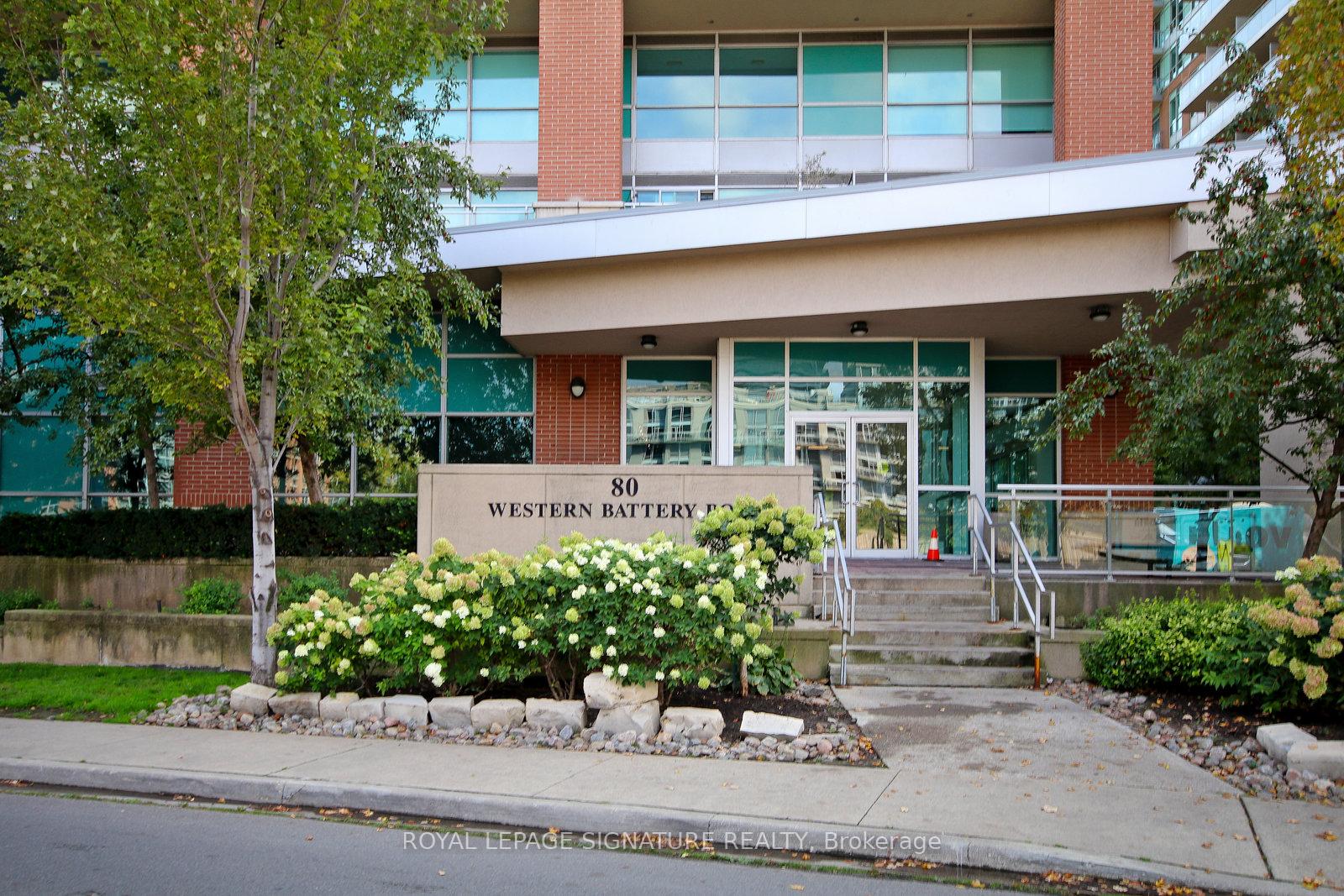 Front of Unit 2105, 80 Western Battery Road