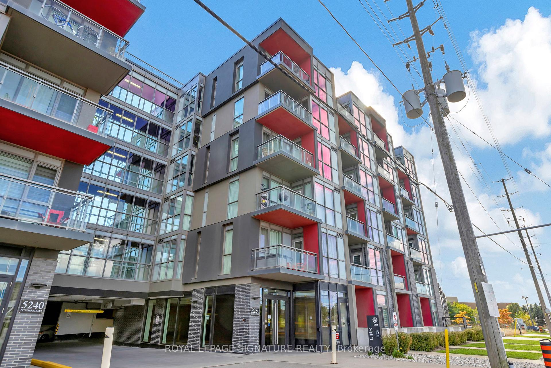 Front of Unit 331, 5230 Dundas Street