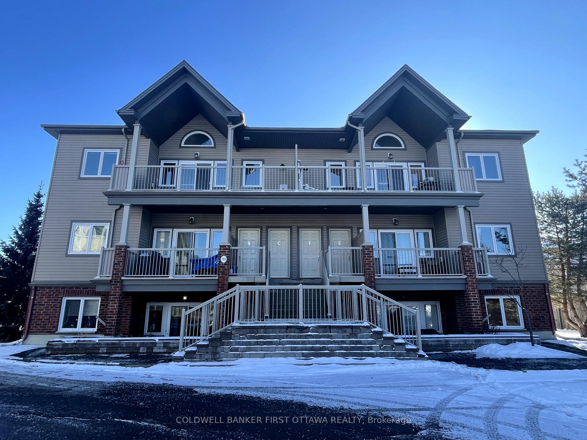 Front of Unit Unit C, 763 Cedar Creek Drive