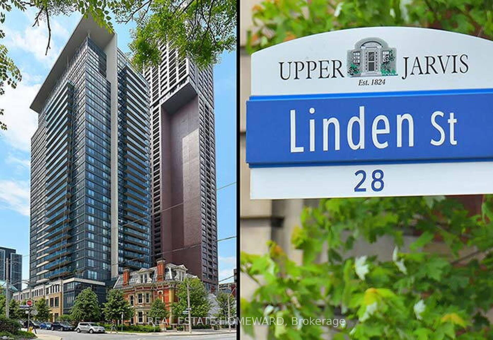 Front of Unit 1705, 28 Linden Street