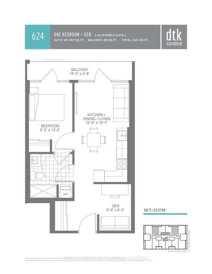 Photo 9 of Unit 703, 60 Frederick St Street, Kitchener — HOMEH