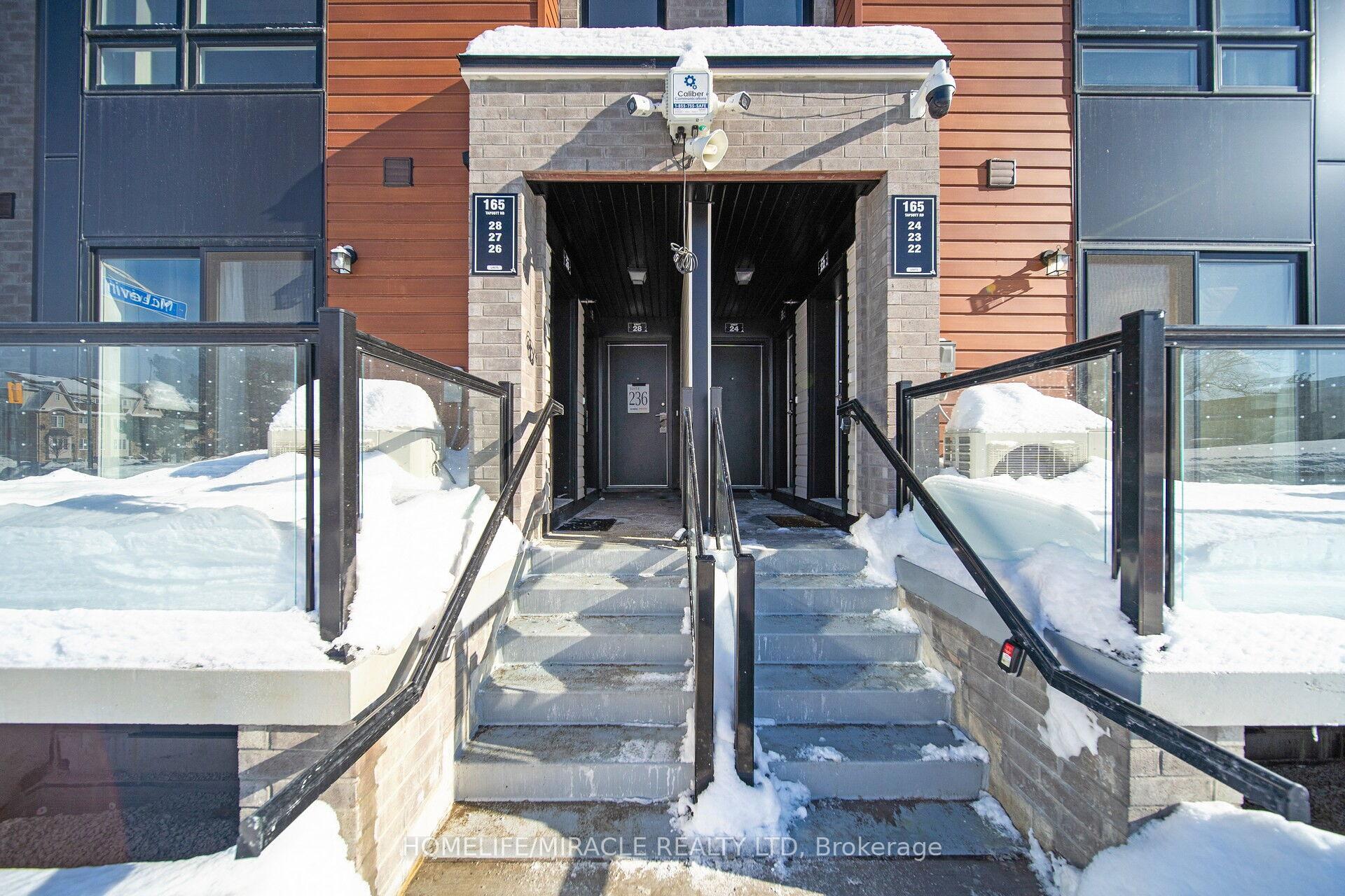 Front of Unit 27, 165 Tapscott Road N