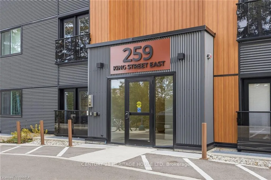 Front of Unit 103, 259 King Street E