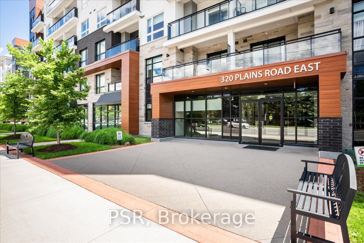 Front of Unit 211, 320 Plains Road E
