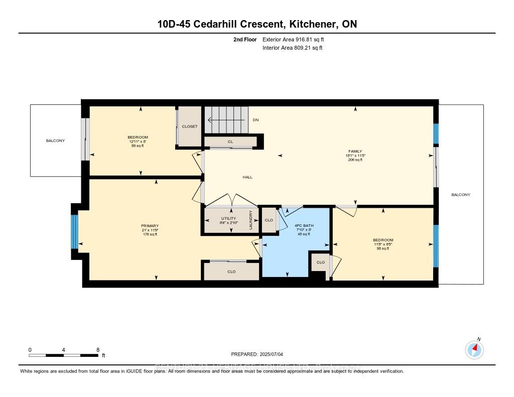 Photo 31 of Unit 10D, 45 Cedar Hill Cresc, Kitchener, Pioneer Park — HOMEH