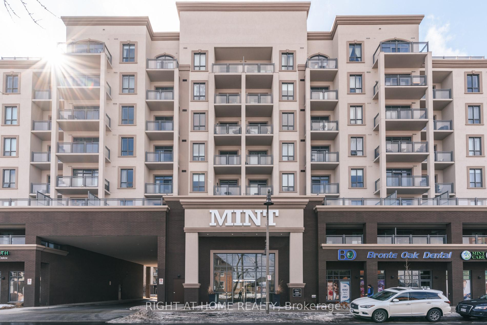 Front of Unit 320, 2486 Old Bronte Road