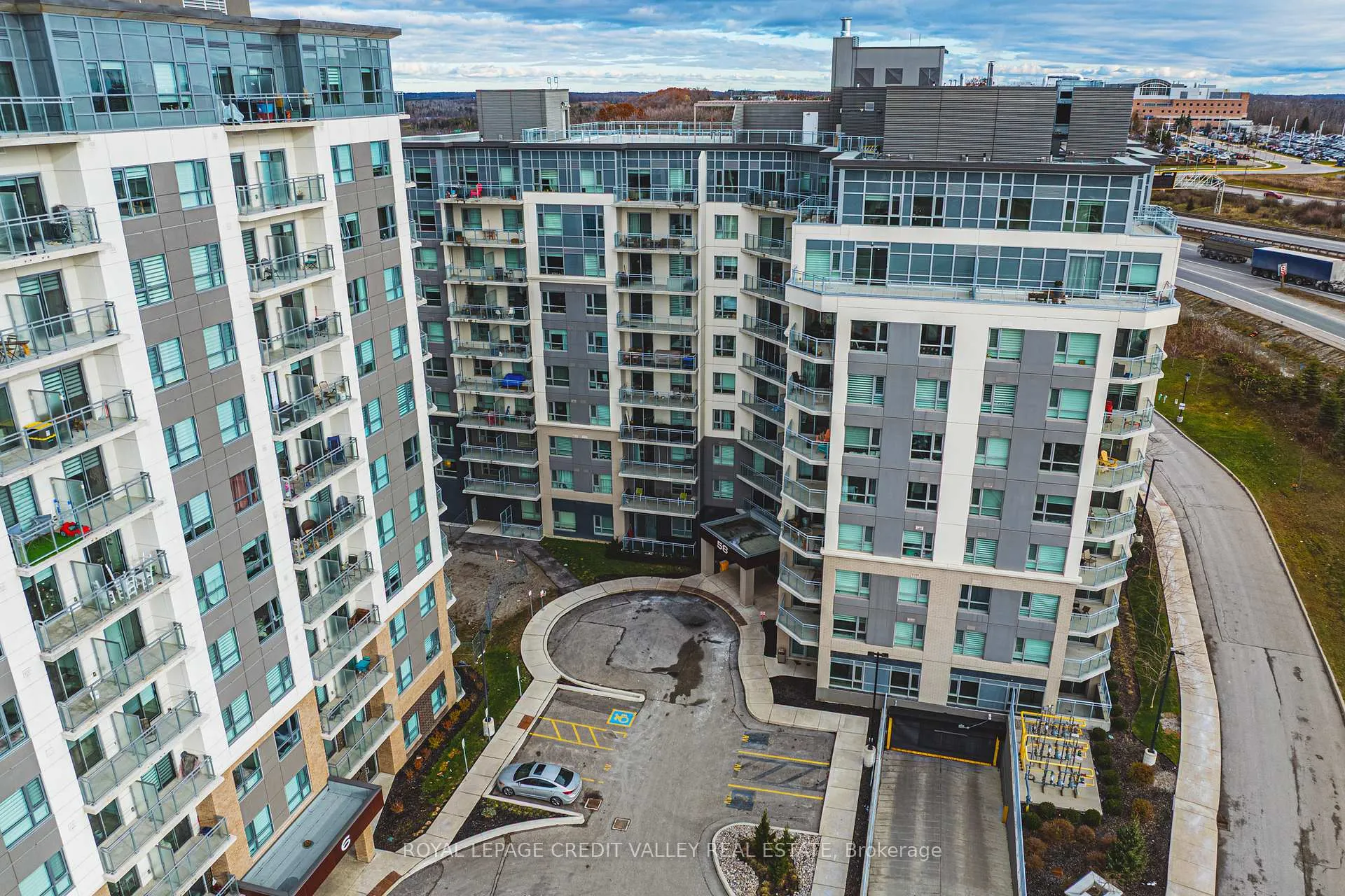 Front of Unit 317, 58 Lakeside Terrace