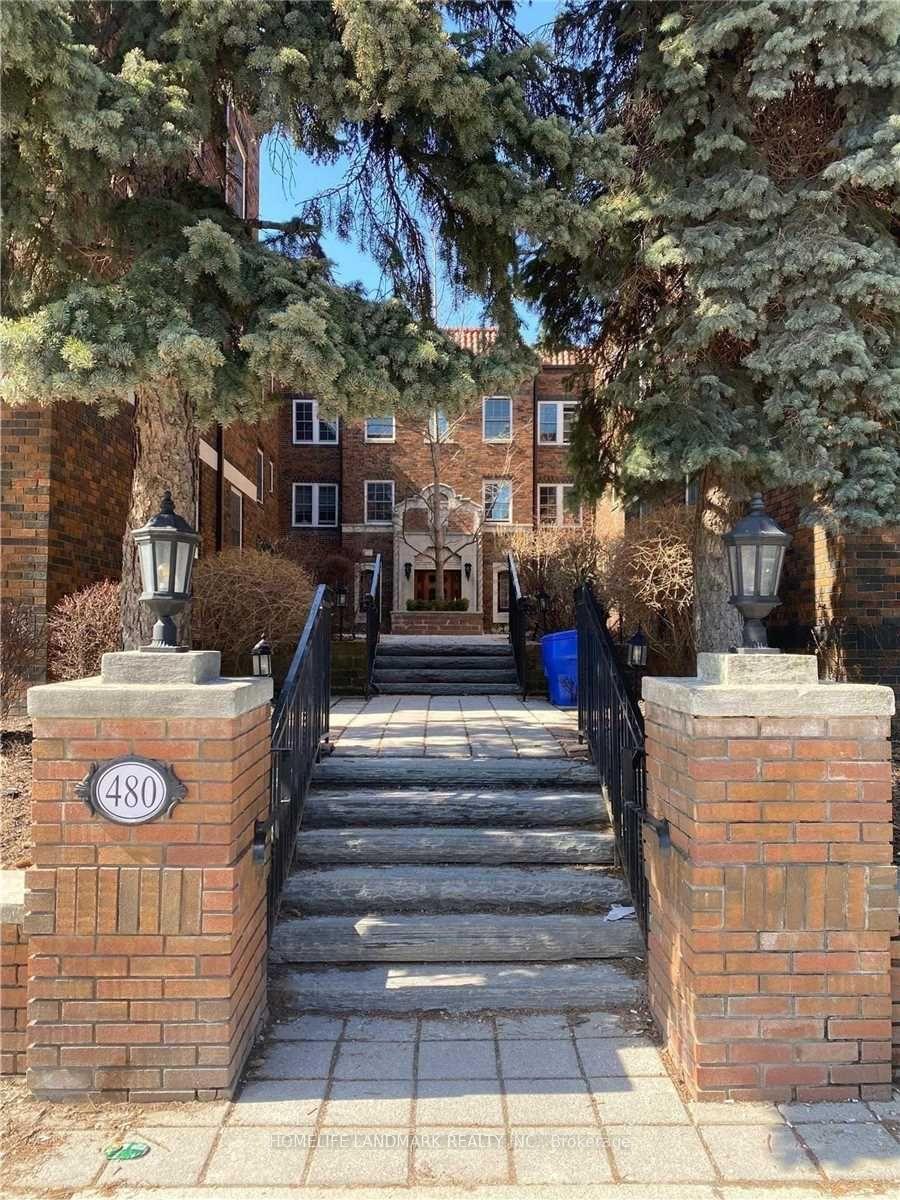 Front of Unit 107, 480 Oriole Parkway