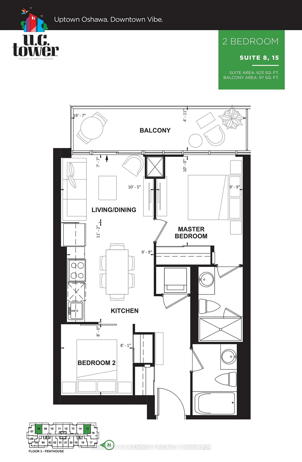 Photo 35 of Unit 1508, 2550 Simcoe Street N, Oshawa, Windfields — HOMEH