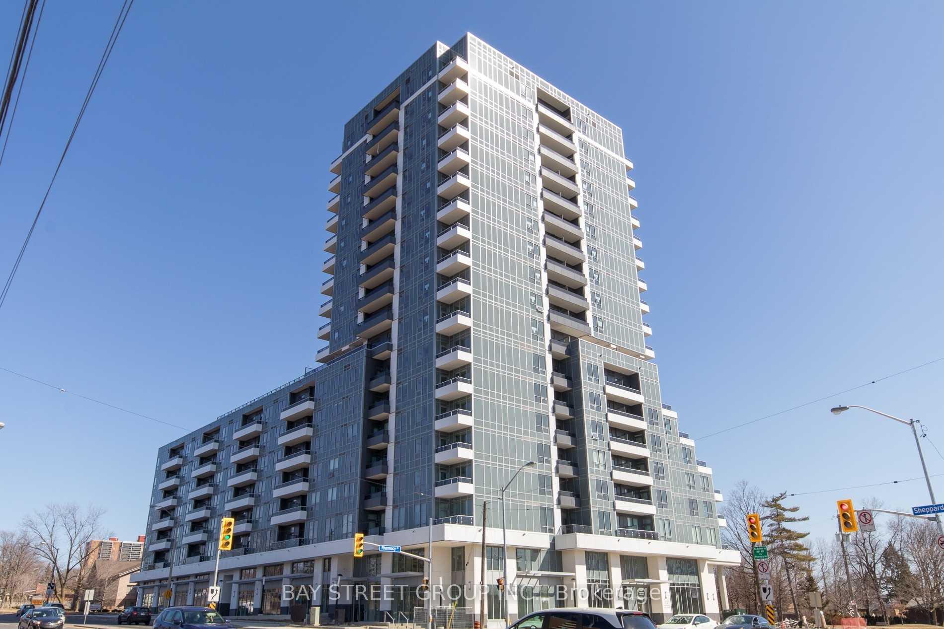 Front of Unit 707, 3121 Sheppard Avenue E