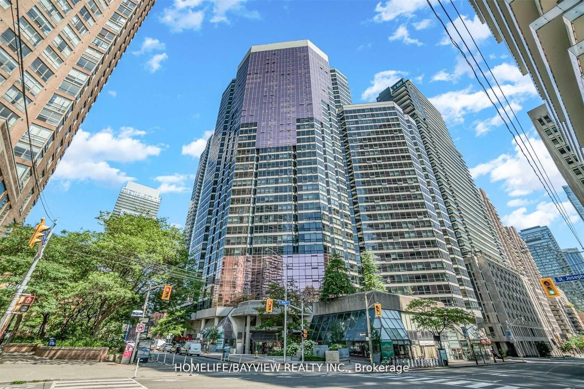 Front of Unit 2902, 1001 Bay Street