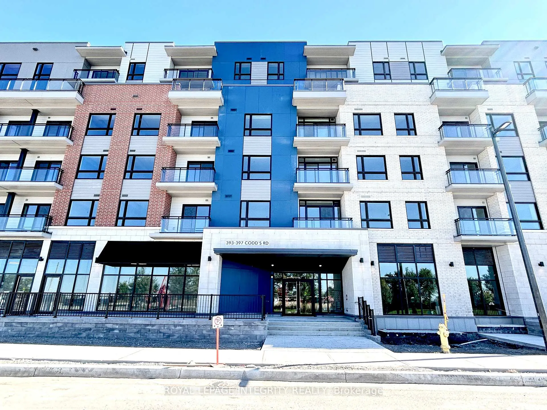Front of Unit 415, 397 Codd's Road