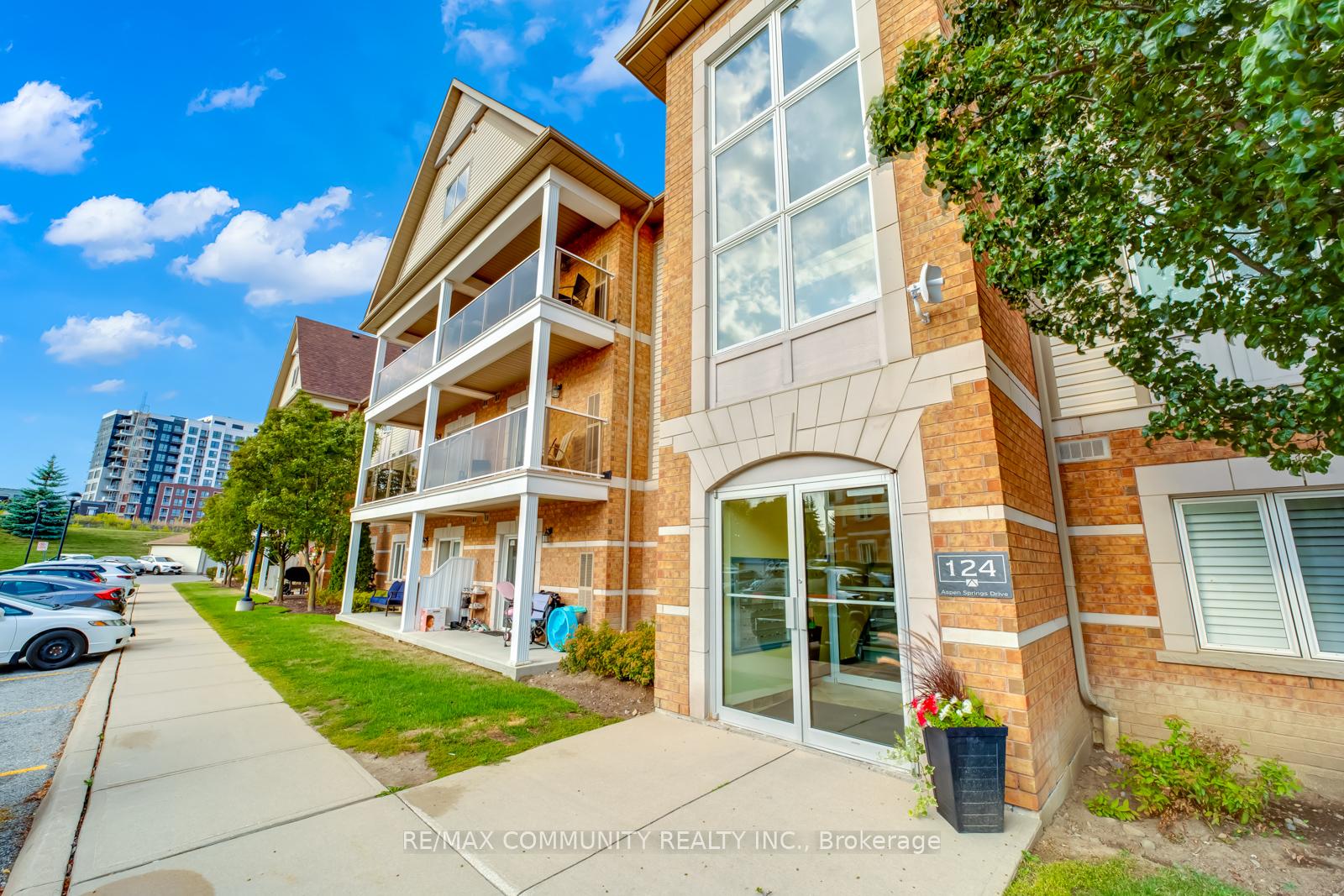 Front of Unit 202, 124 Aspen Springs Drive