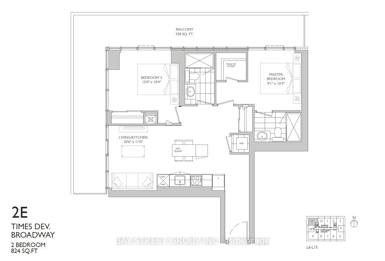 Photo 18 of Unit 1011, 65 Broadway Avenue, Toronto, Mount Pleasant West — HOMEH