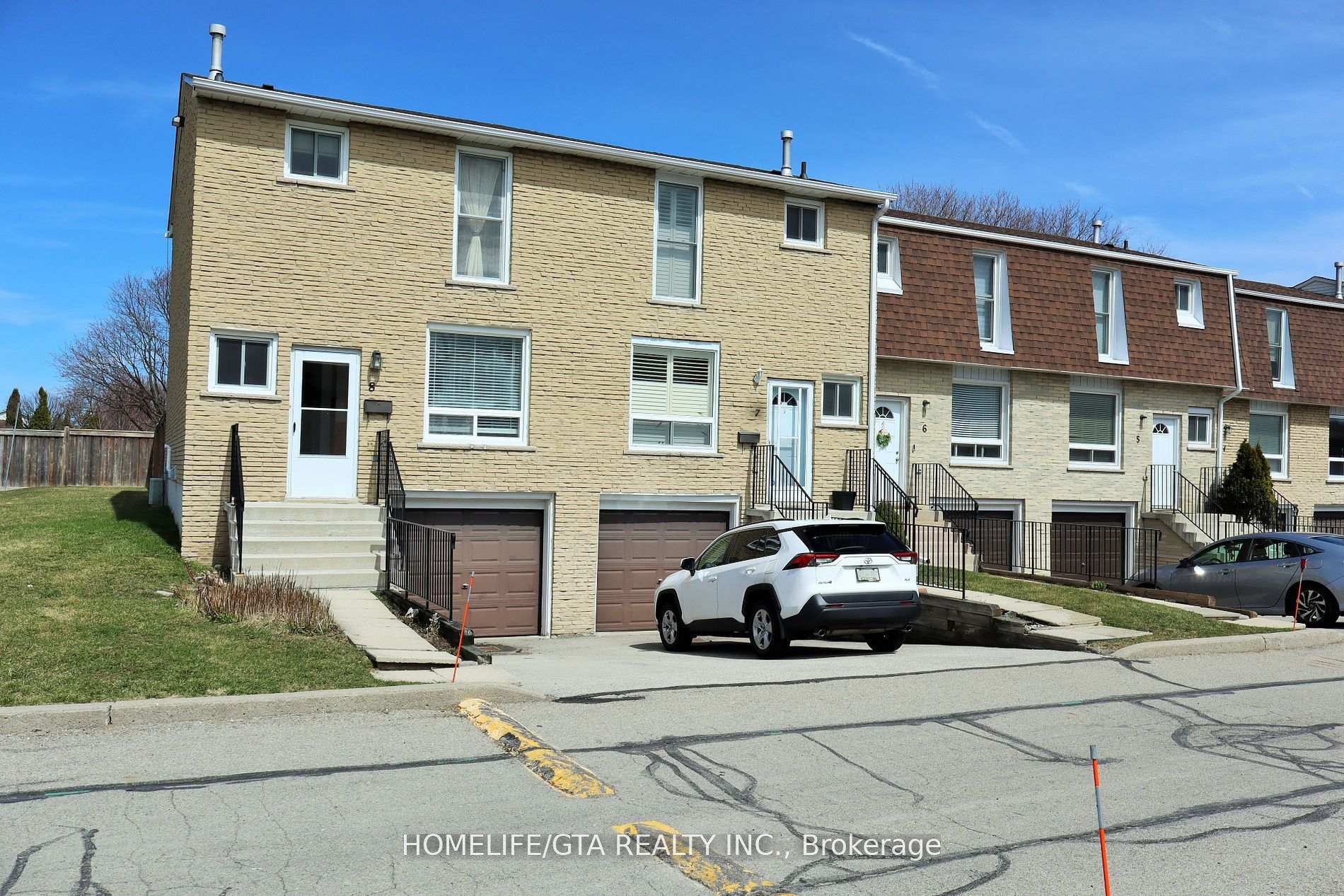 Front of Unit 8, 1338 Upper Gage Avenue