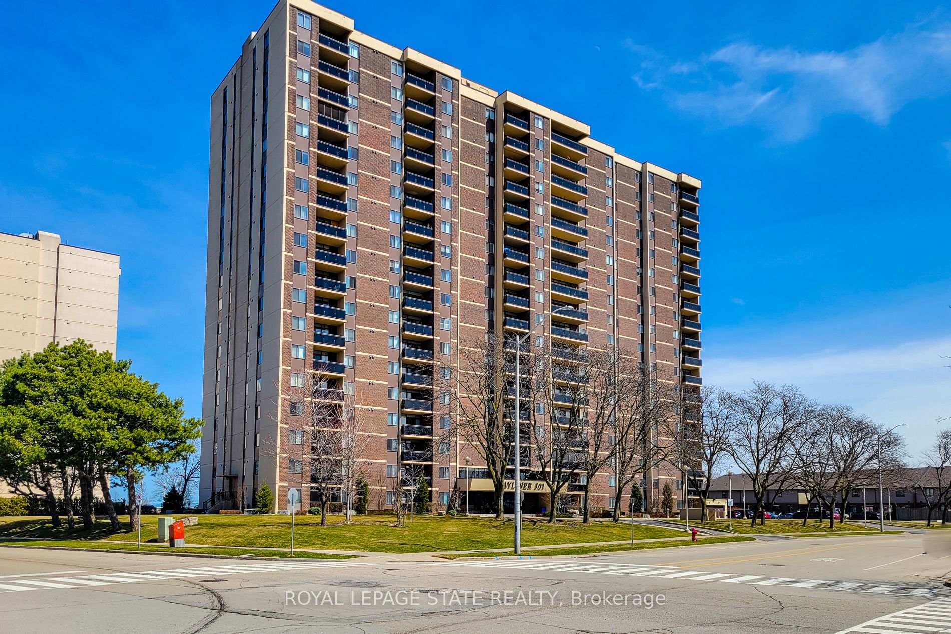 Front of Unit 1503, 301 Frances Avenue