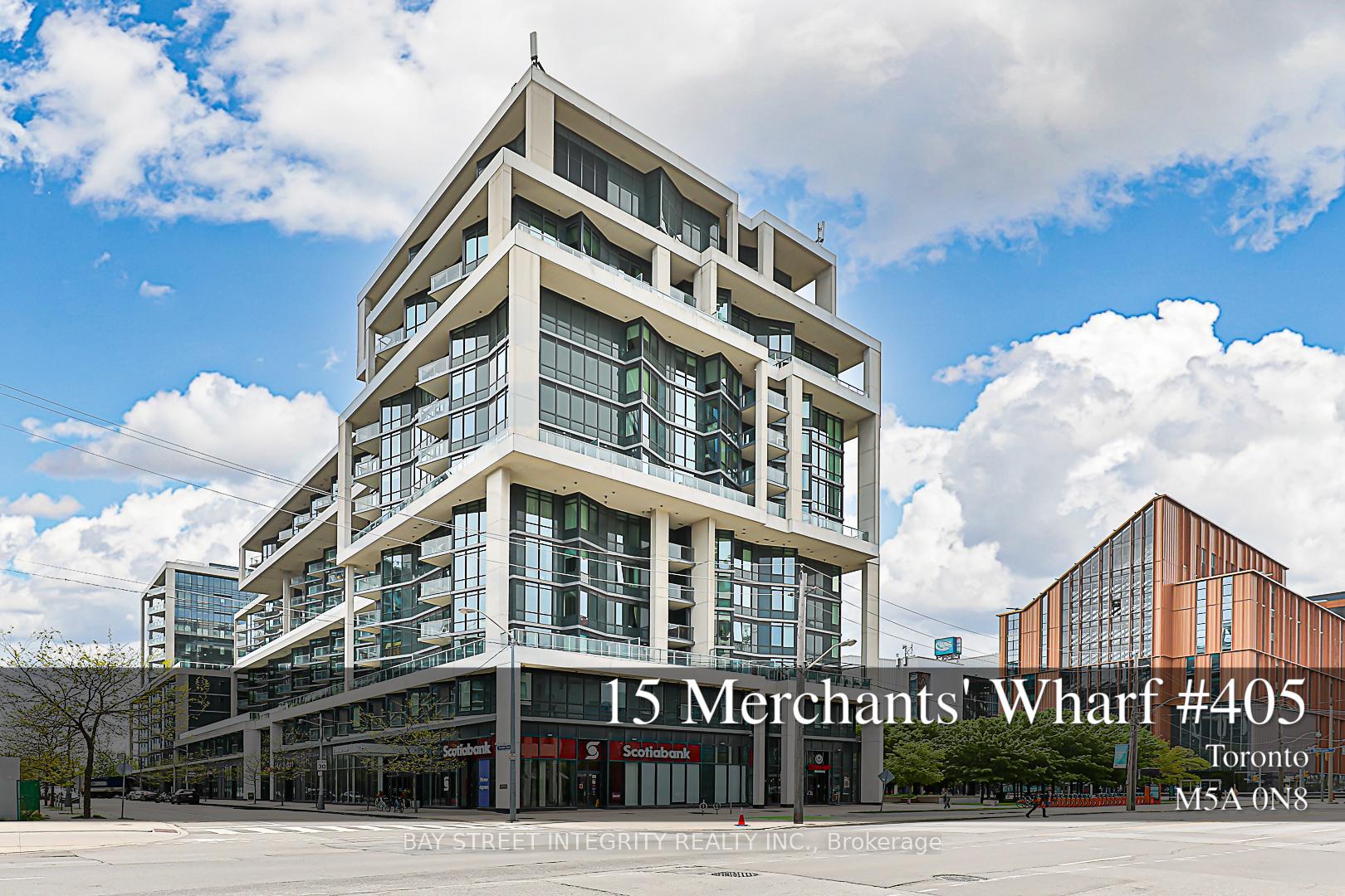 Front of Unit 405, 15 Merchants' Wharf