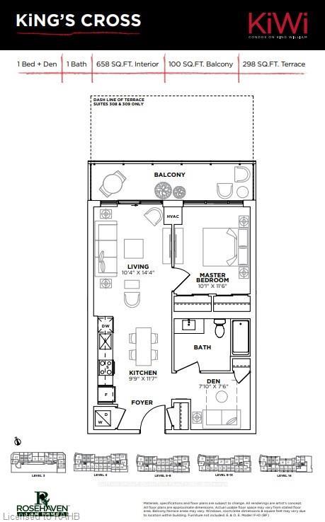 Photo 5 of Unit 919, 212 King William Street, Hamilton, Beasley — HOMEH