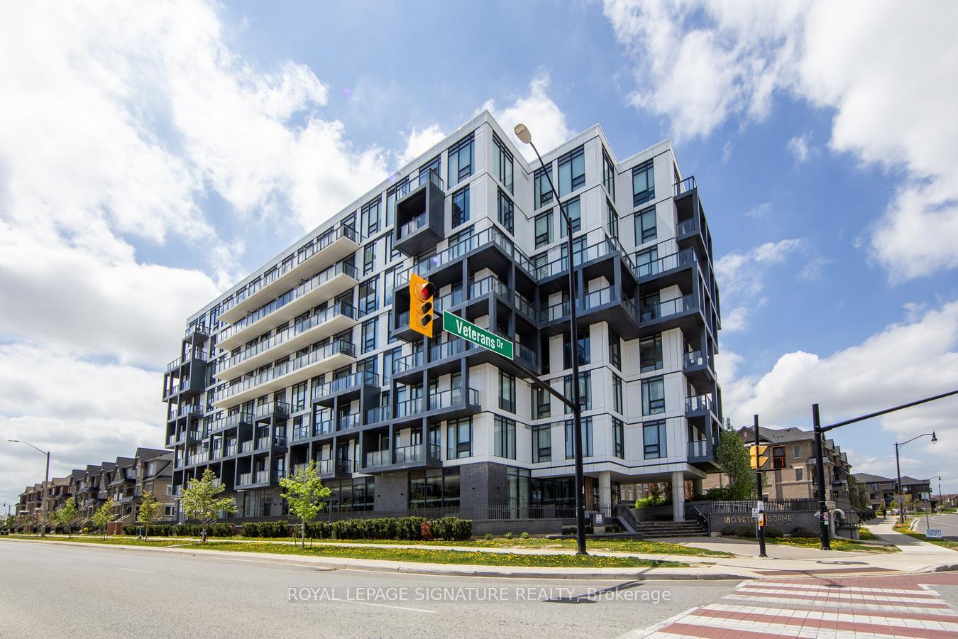 Front of Unit 703, 180 Veterans Drive