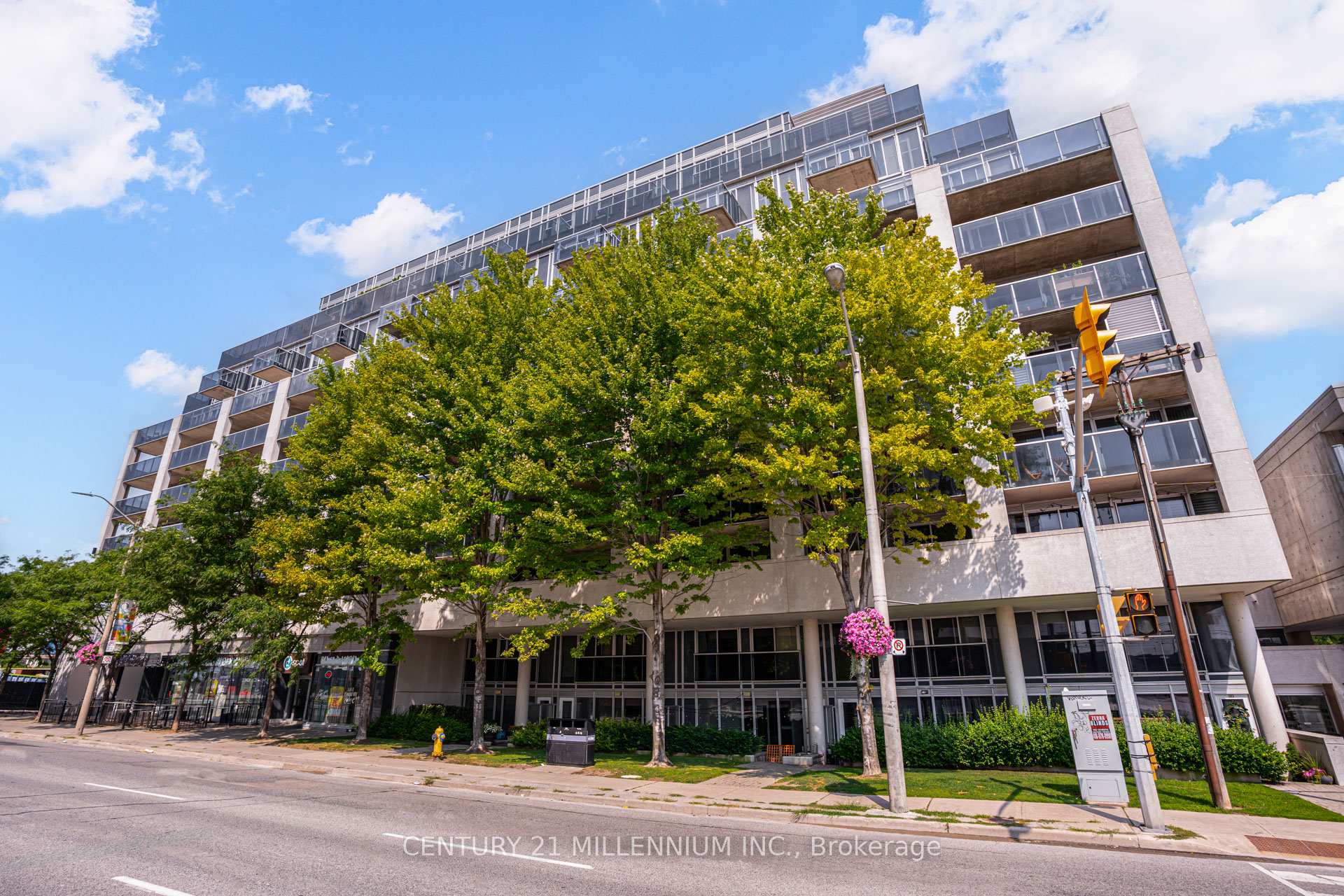 Front of Unit 615, 1050 The Queensway