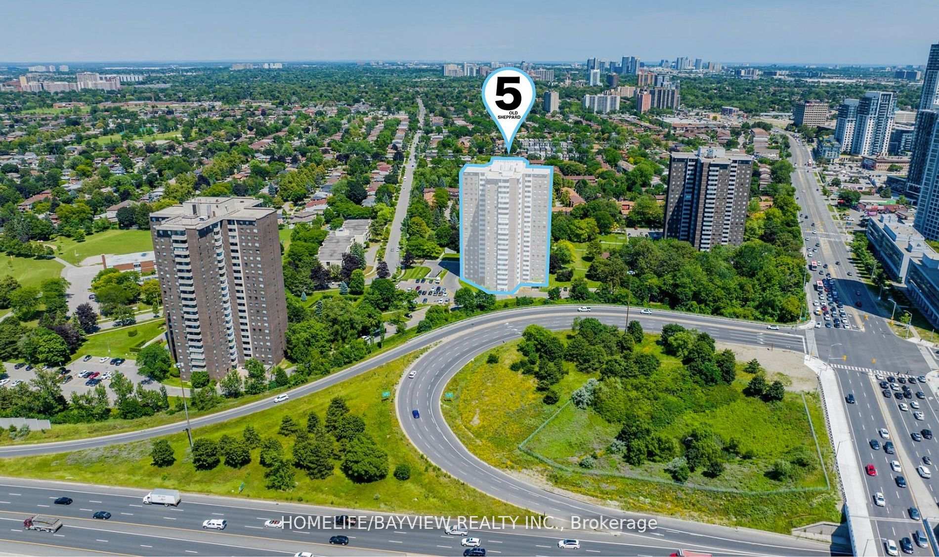Front of Unit 301, 5 Old Sheppard Avenue