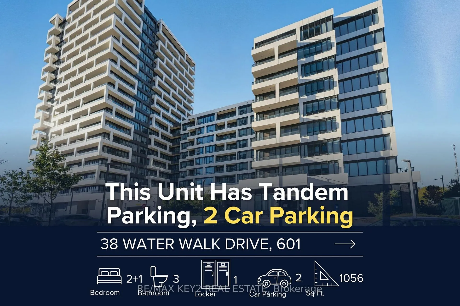 Front of Unit 601, 38 Water Walk Drive