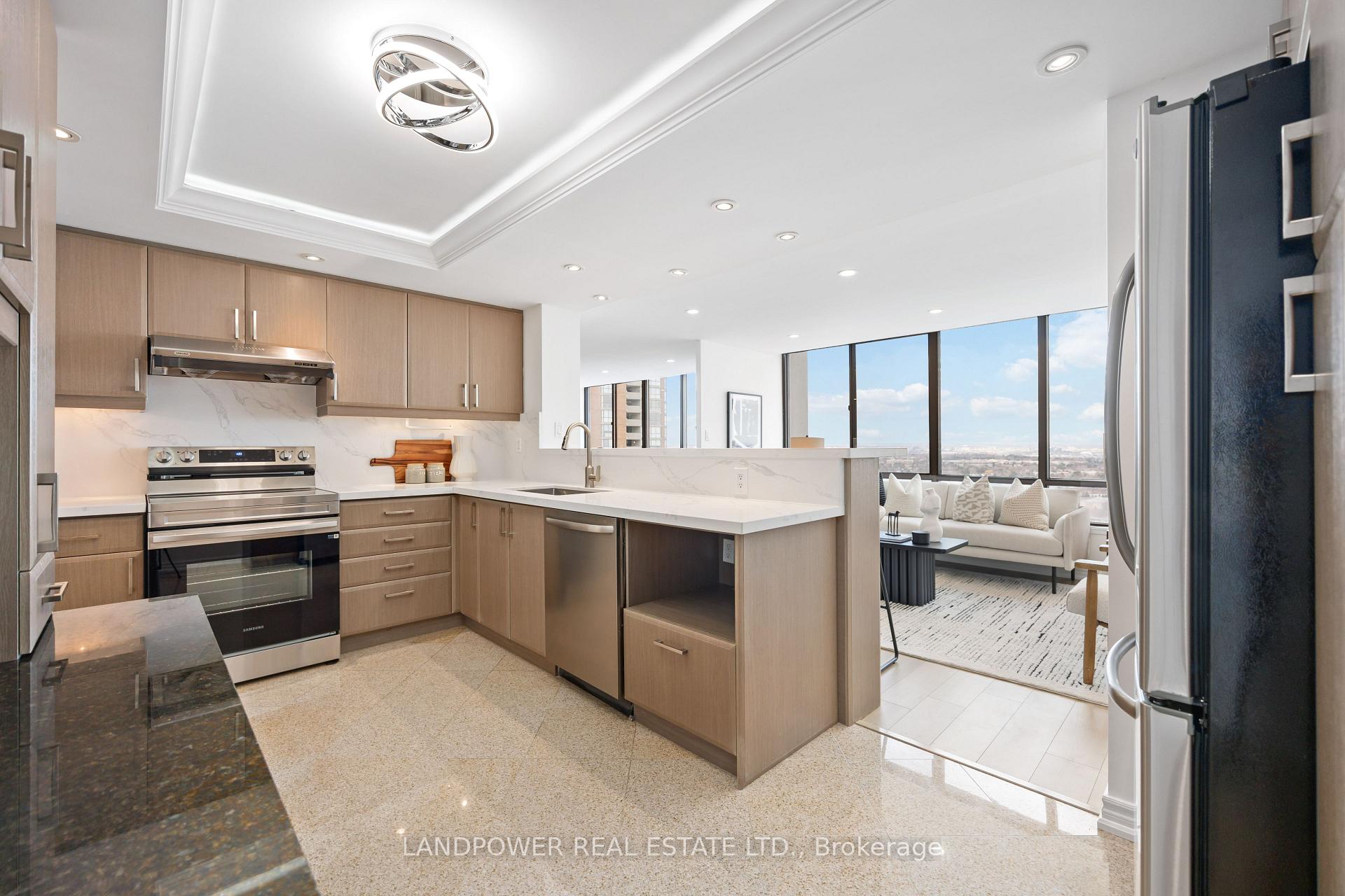 Photo 9 of Unit 2307, 65 Skymark Drive, North York, Hillcrest Village — HOMEH