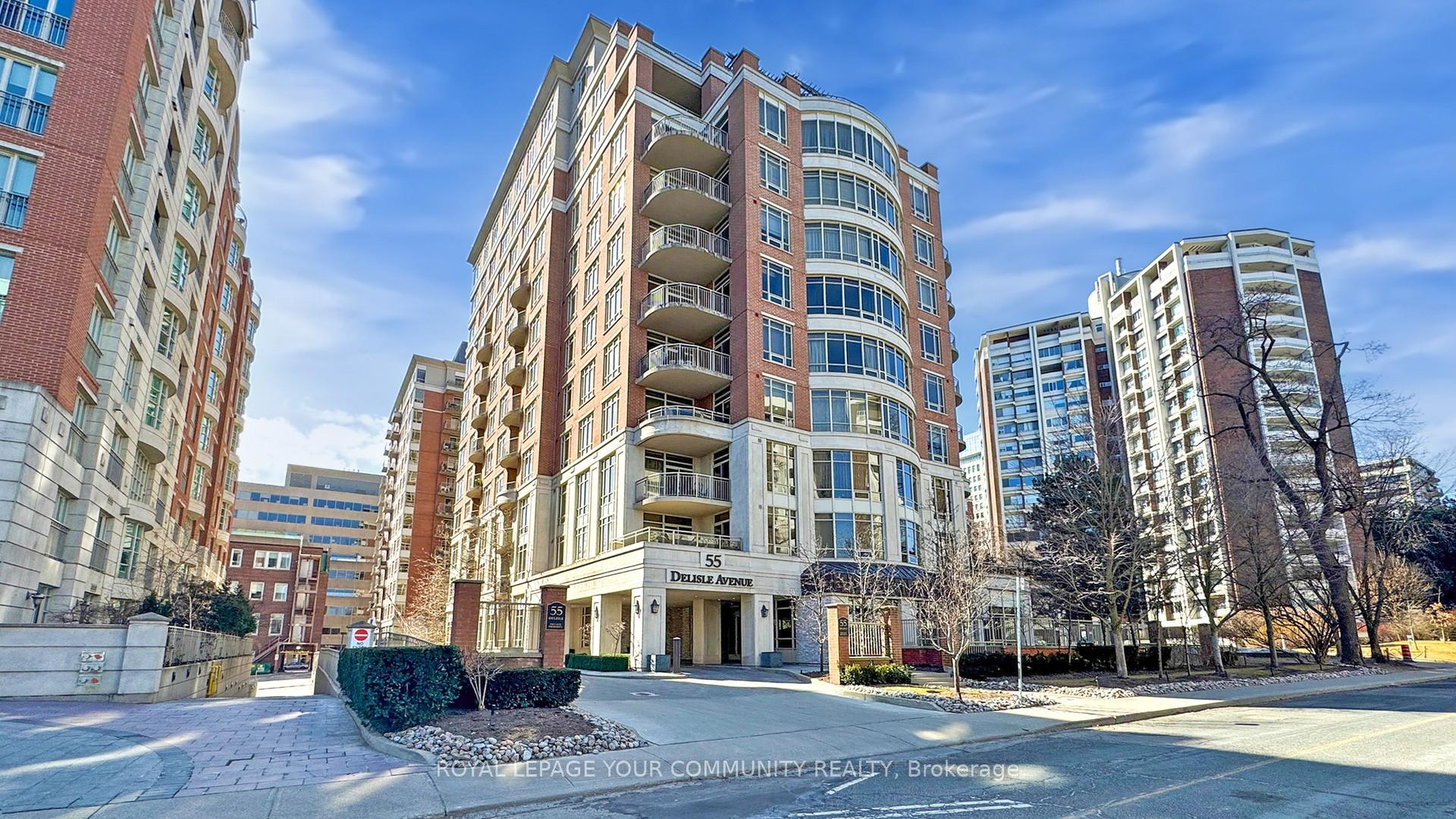 Front of Unit 501, 55 Delisle Avenue