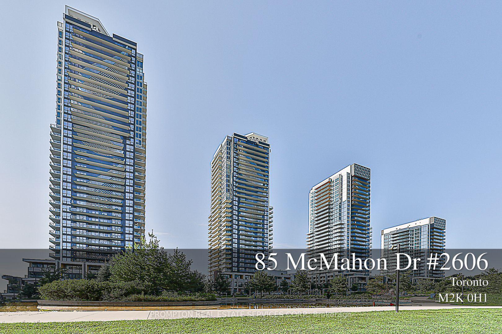 Photo 1 of Unit #2606, 85 Mcmahon Drive, North York, Bayview Village — HOMEH