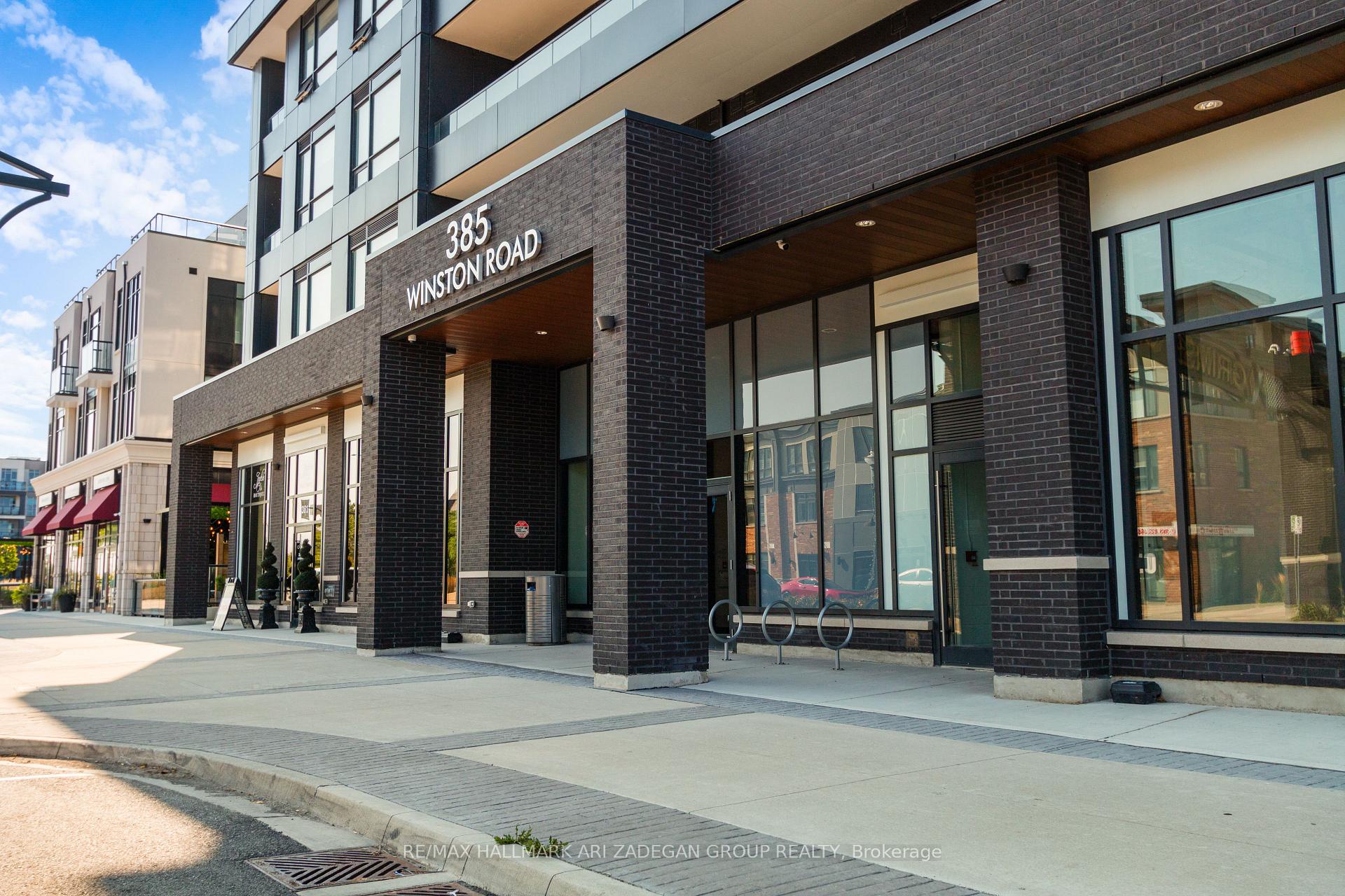 Front of Unit 805, 385 Winston Road