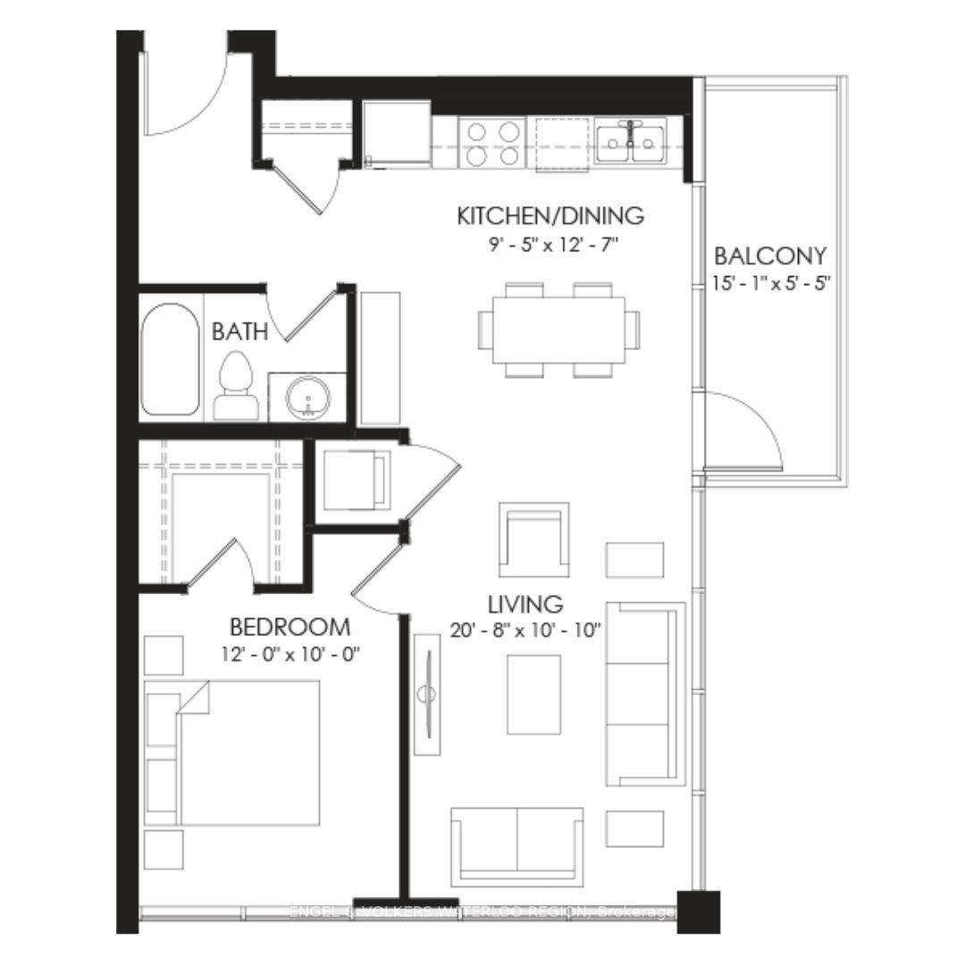 Photo 34 of Unit 805, 60 Charles Street W, Kitchener — HOMEH
