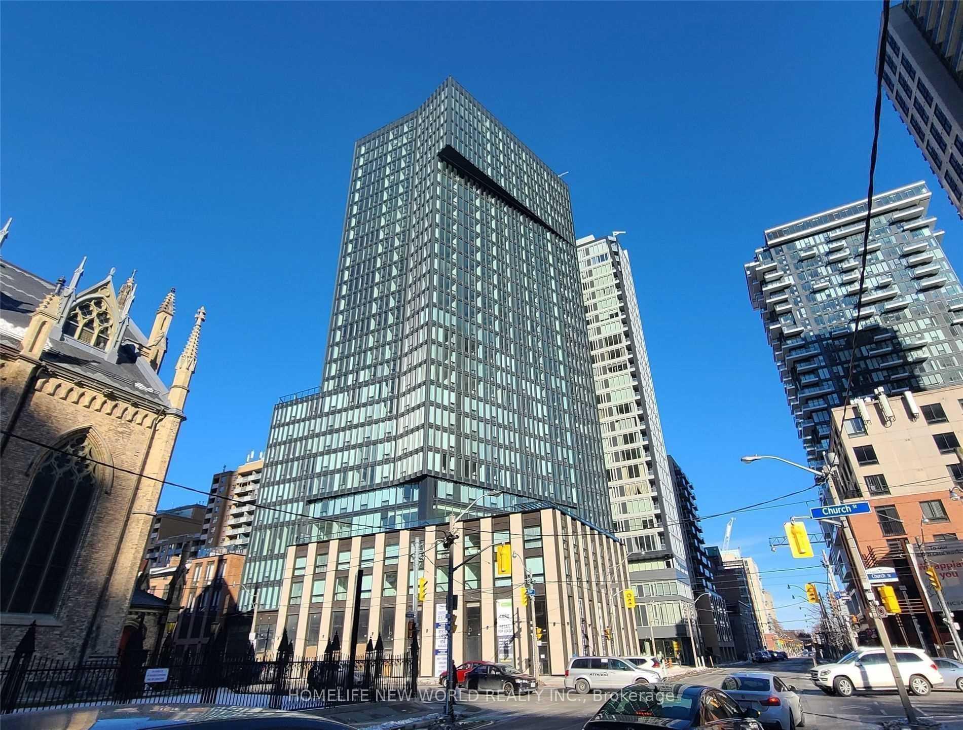 Front of Unit 2302, 60 Shuter Street