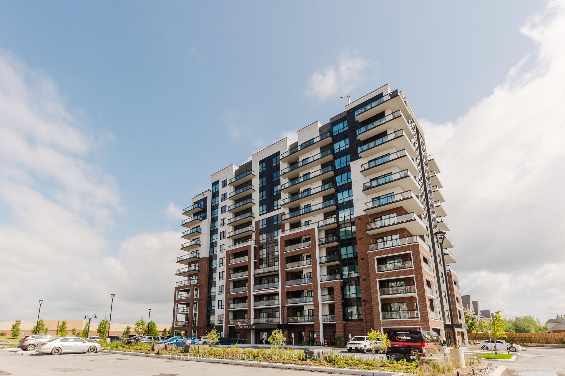 Front of Unit 907, 55 Clarington Boulevard