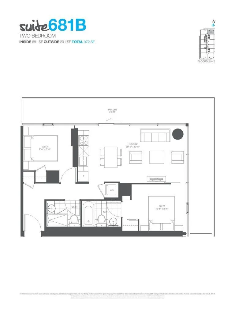 Photo 10 of Unit 3504, 161 Roehampton Avenue, Toronto, Mount Pleasant West — HOMEH