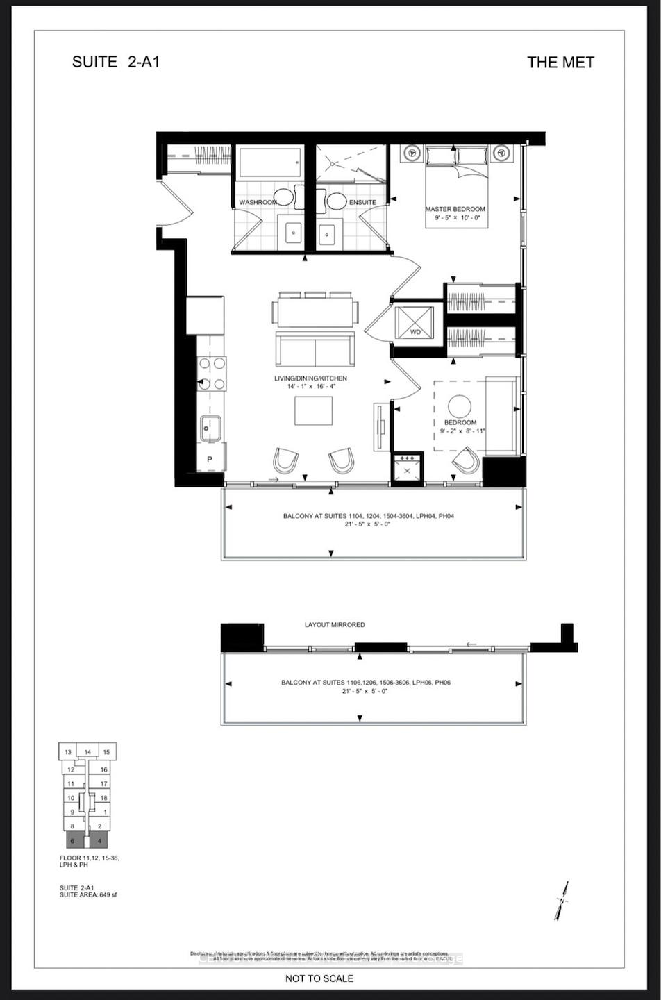 Photo 11 of Unit LPH6, 7895 Jane Street, Vaughan, Concord — HOMEH