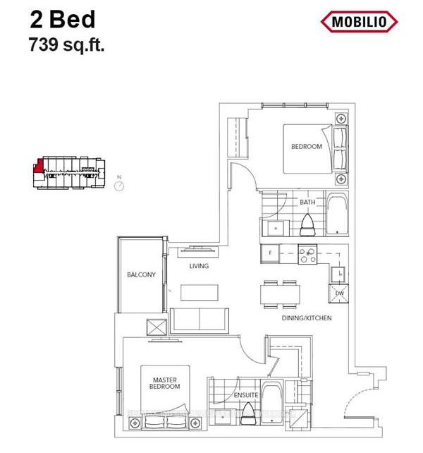 Photo 15 of Unit 916, 10 Honeycrisp Crescent, Vaughan, Vaughan Corporate Centre — HOMEH