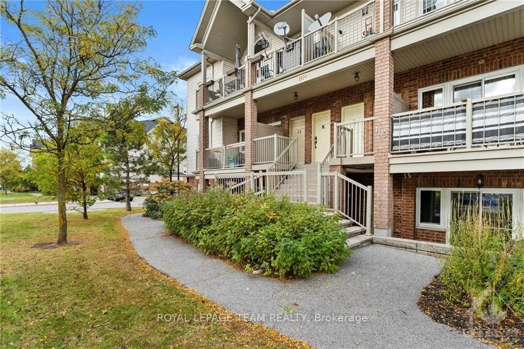 Front of Unit K, 1119 Stittsville Main Street