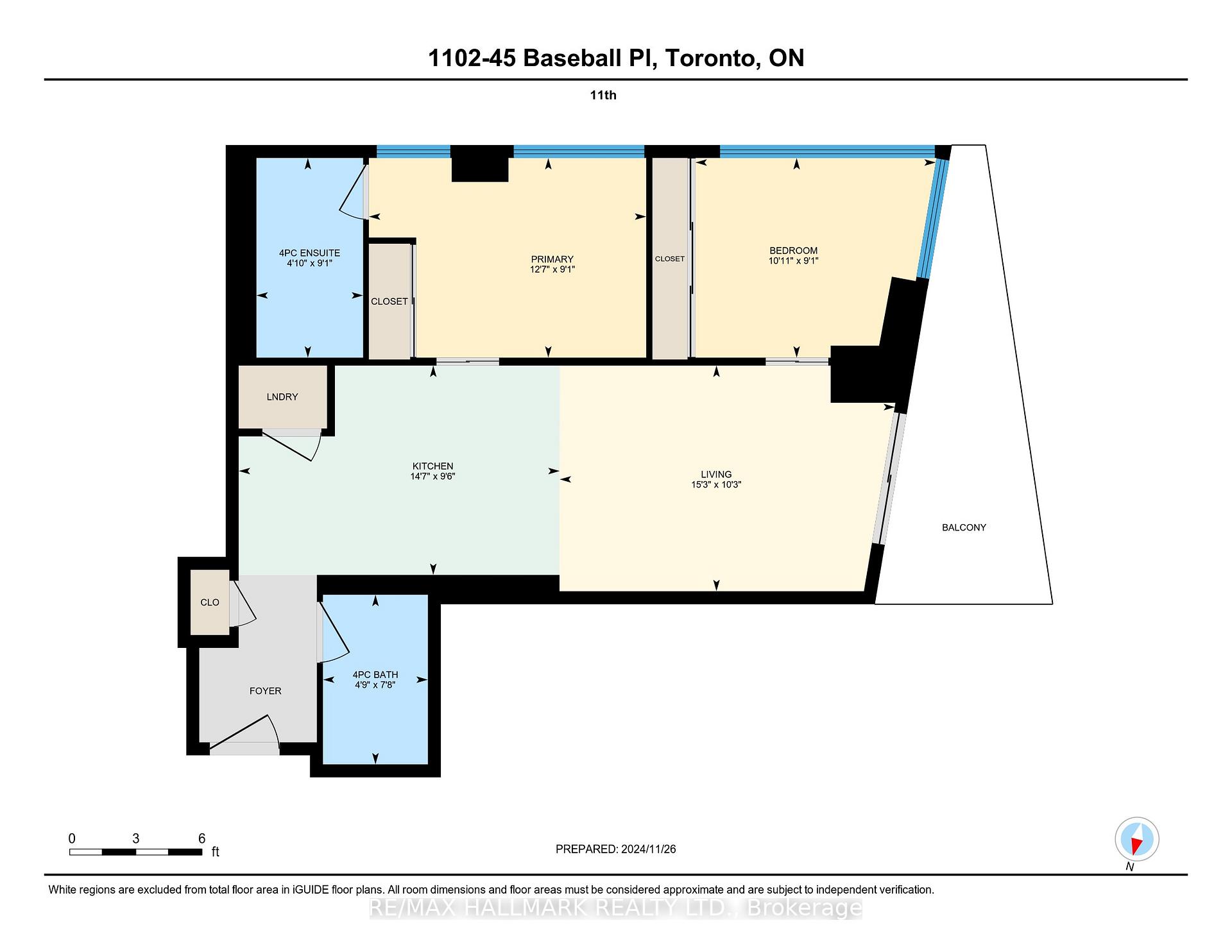 Photo 38 of Unit 1102, 45 Baseball Place, Toronto, South Riverdale — HOMEH
