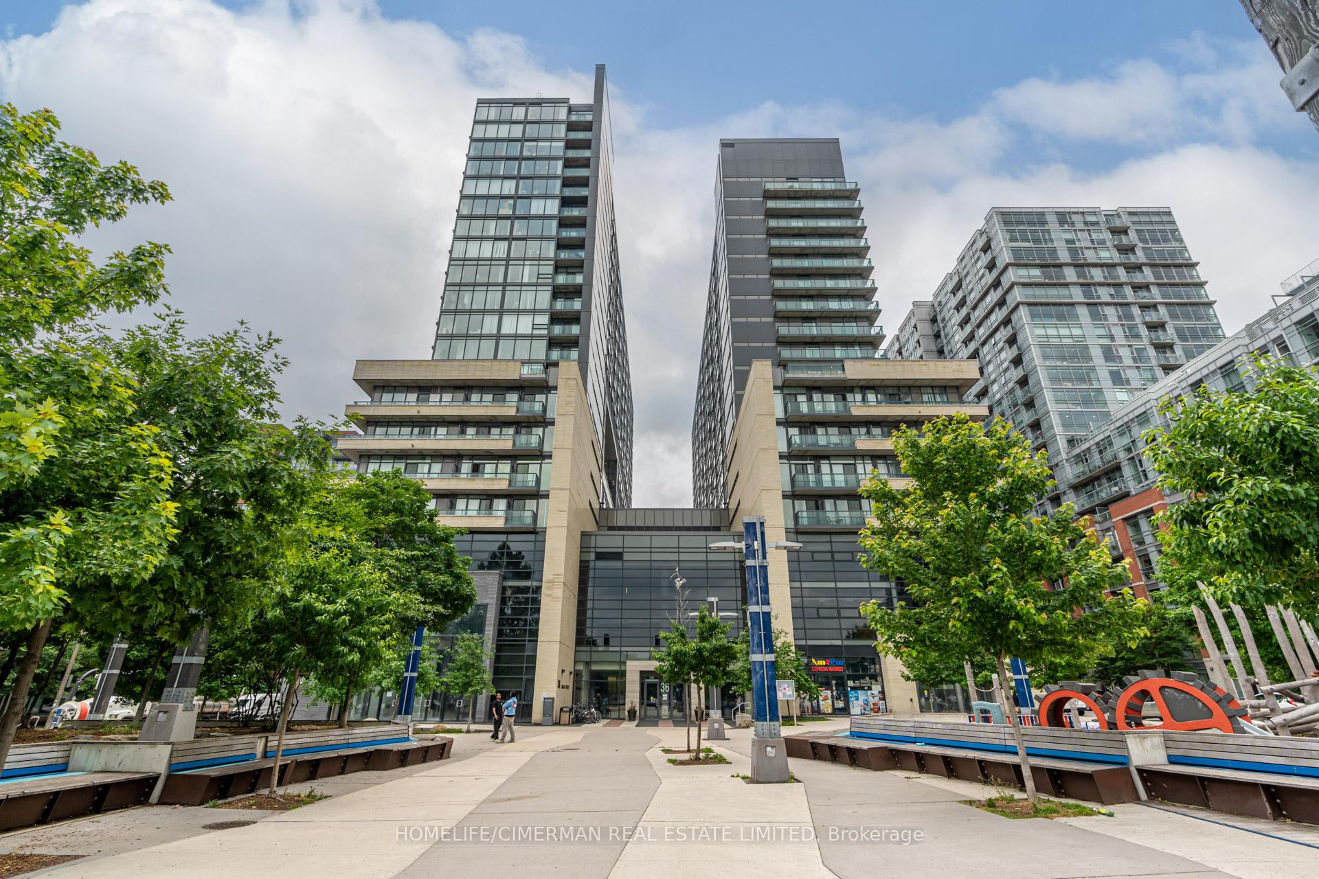 Front of Unit 1702W, 36 Lisgar Street