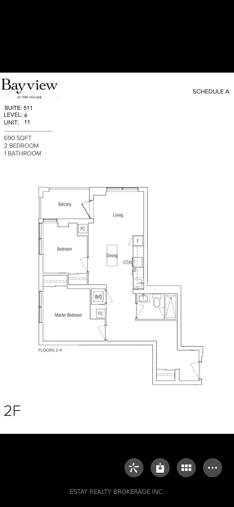 Photo 13 of Unit 599, 6 Greenbriar Road, North York, Bayview Village — HOMEH