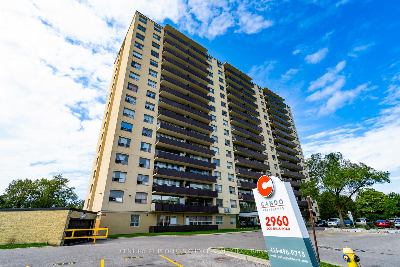 Front of Unit 1501, 2960 Don Mills Road