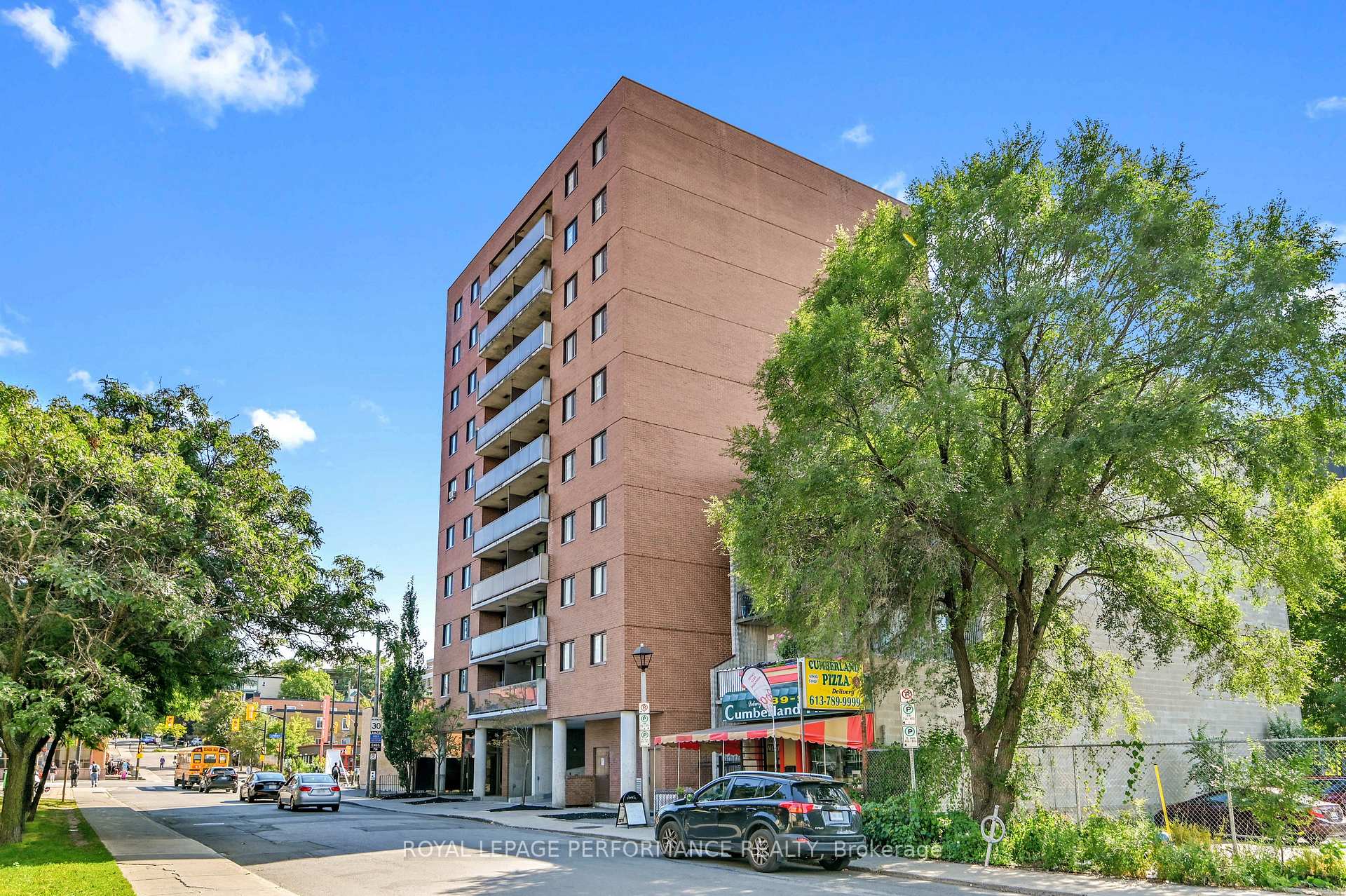 Front of Unit 501, 154 Nelson Street