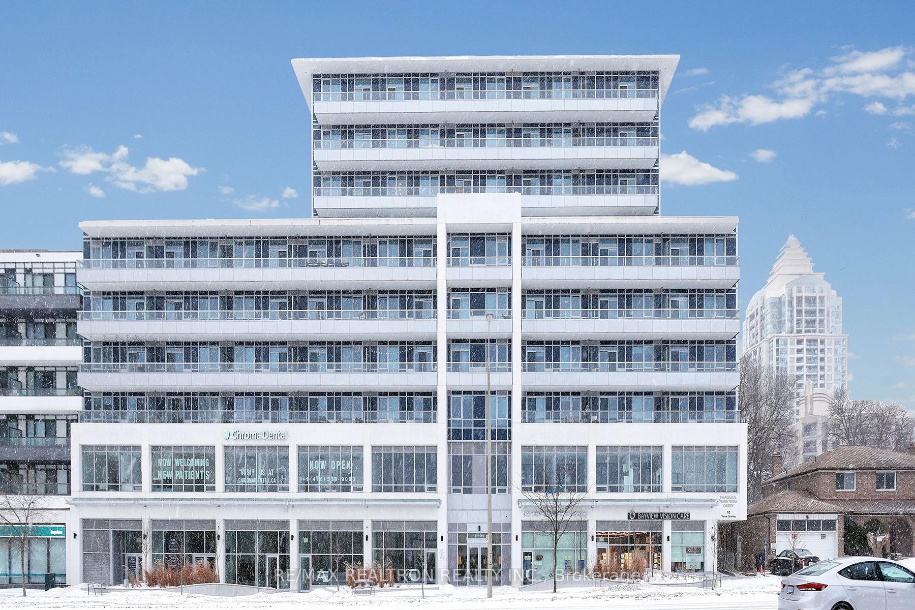 Front of Unit 821, 591 Sheppard Avenue E