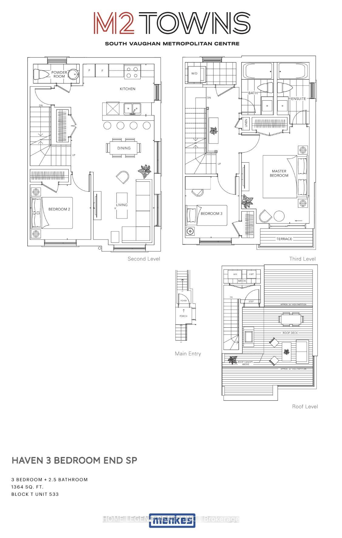 Photo 19 of Unit TH 344, 100 Honeycrisp Crescent, Vaughan, Vaughan Corporate Centre — HOMEH