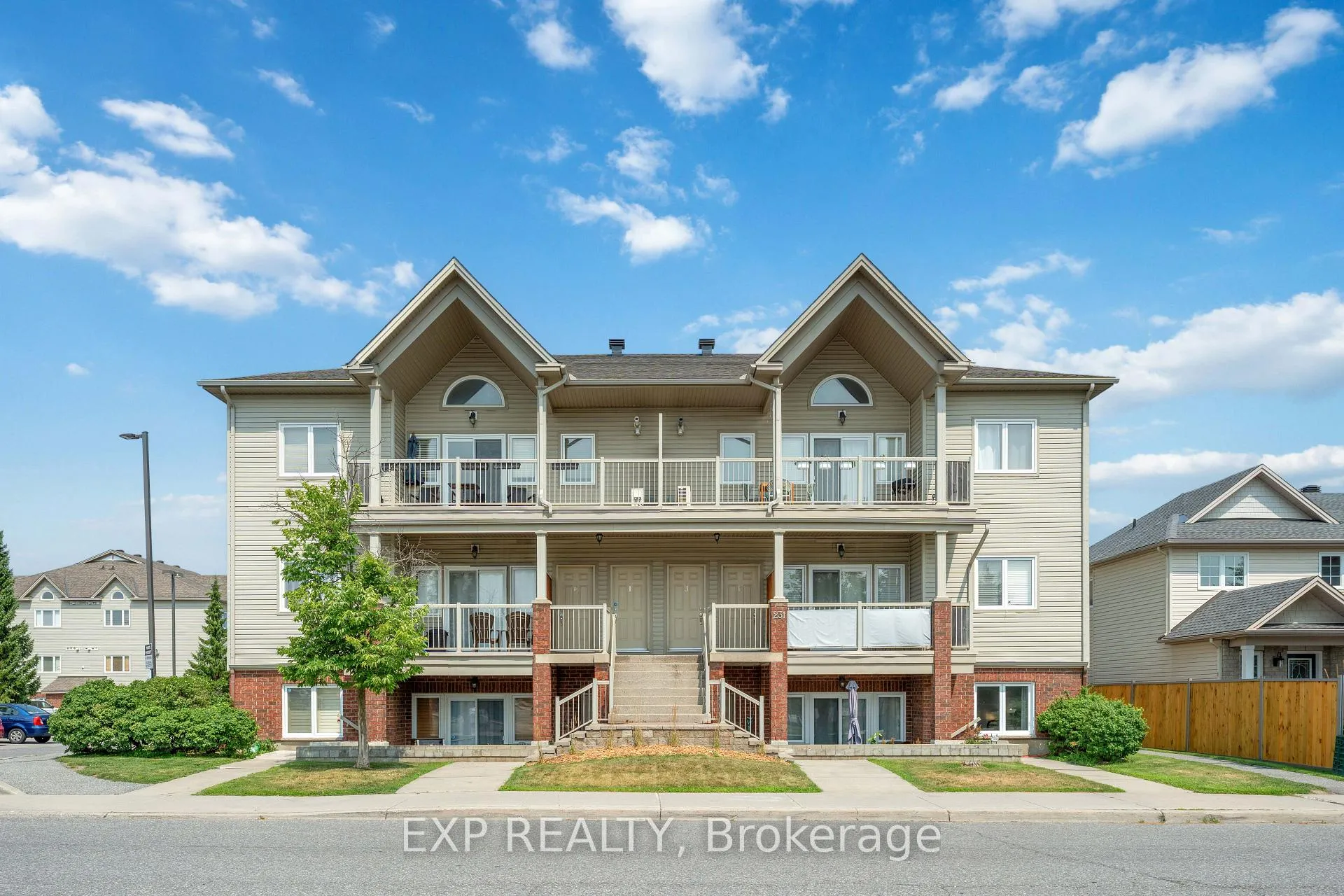 Front of Unit B, 231 Crestway Drive