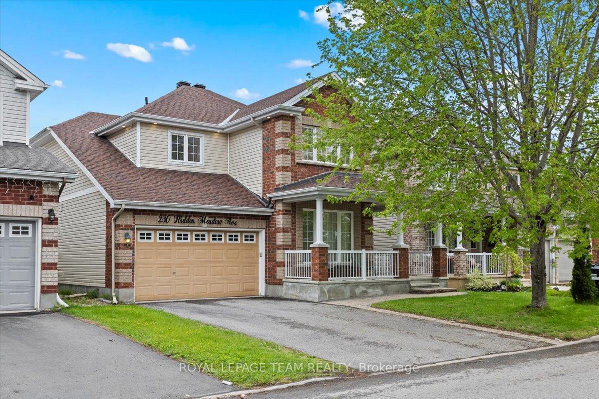 Photo 1 of 230 Hidden Meadow Avenue, Ottawa, Blossom Park/Kemp Park/Findlay Creek — HOMEH