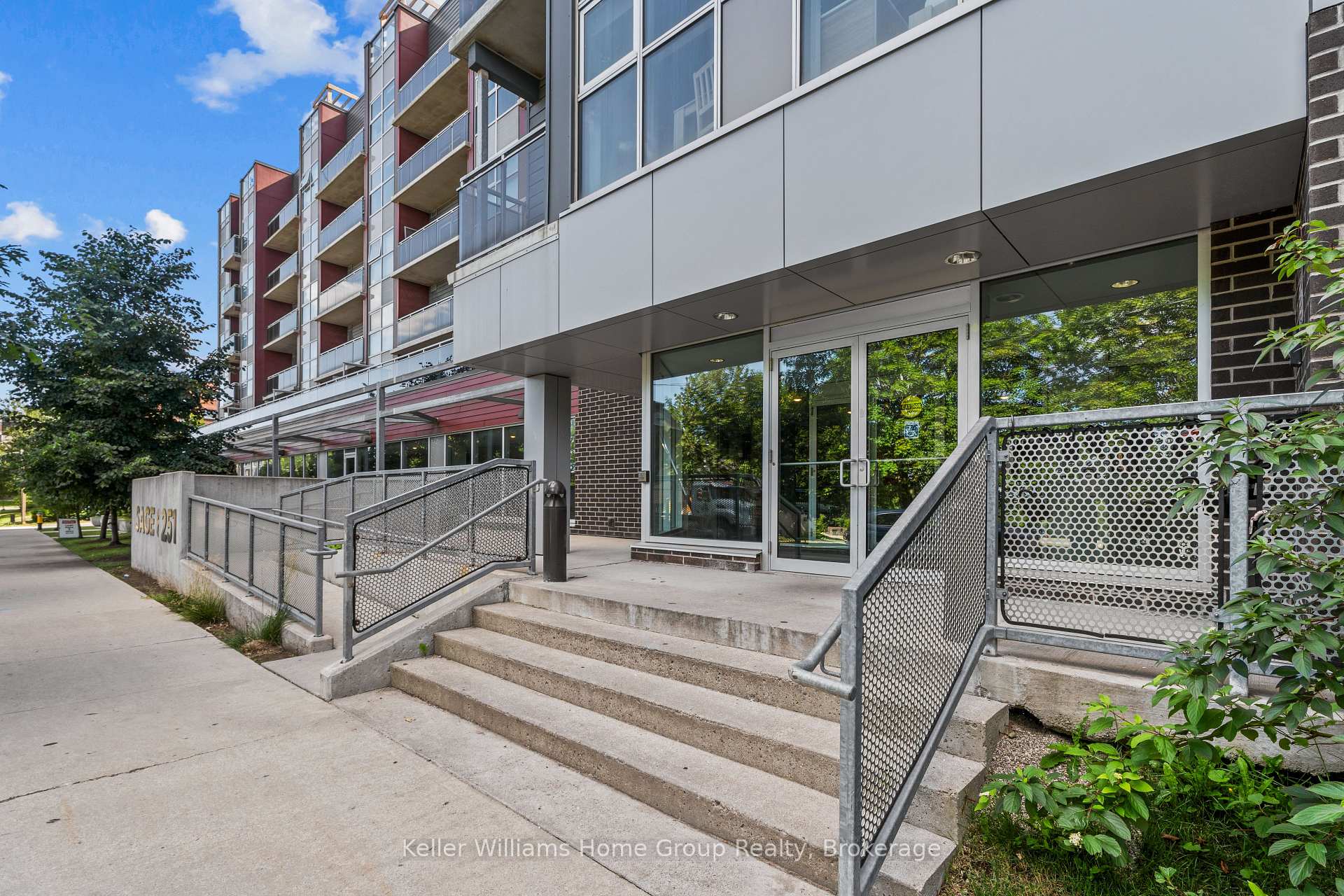 Front of Unit 109, 251 Hemlock Street